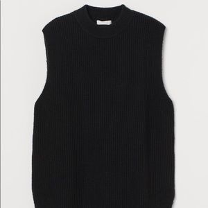 H&M rib knit sweater vest